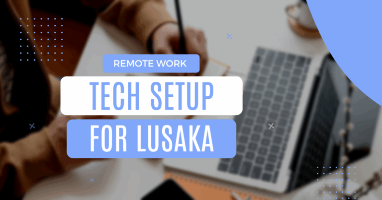 Remote Work Tech Setup Blog Featured Image